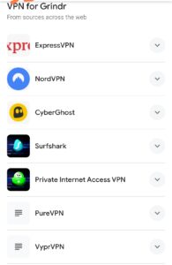 How To use Grindr with VPN 